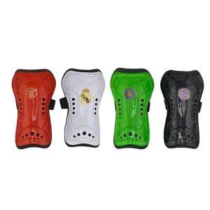 Щитки футбольні Sport 12M 18 см червоний