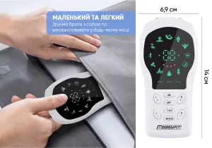 Міостимулятор EasyFit ActivePulse масажер електростимулятор м'язів + чохол