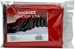Прапор УПА Bookopt атлас 90*135 см BK3030