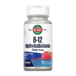 B-12 Methylcobalamin 1000 мкг - 90 таблеток малина