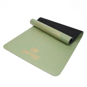 Килимок для йоги каучуковий поліуретан Sport Pro 183 см*68 см*5 мм оливковий