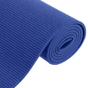 Килимок для йоги та фітнесу Power System PS-4014 PVC Fitness Yoga Mat Синій 173x61x0,6