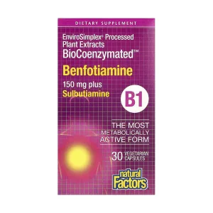 BioCoenzymated Benfotiamine - 30 капсул
