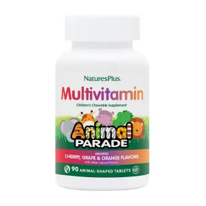 Animal Parade Children's Multi vitamin 90 animal shaped tabs Помаранчевий
