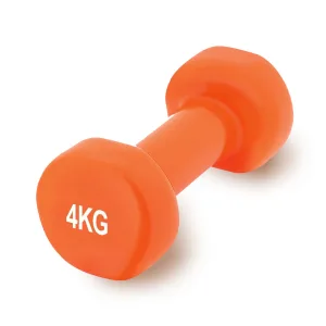 Гантель вінілова PowerPlay 4125 Achilles - 4 кг. помаранчева