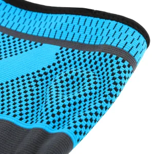 Наколінник бандаж із силіконовим кільцем Mute M L-1 шт. 9065-BL - XL