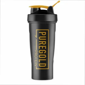 Shaker - 700 мл чорно золотий