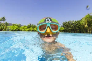 Маска для плавання BESTWAY 3+ 22064 Рожевий