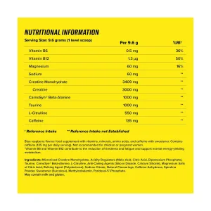C4 Sport Pre-workout - 288 г льодяна блакитна малина