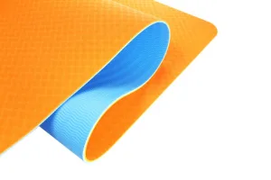 Yoga and fitness mat U-POWEX TPE Yoga mat Orange/Blue (183x61x0.6)