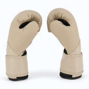 Боксерські рукавички Everlast ELITE 2 BOXING GLOVES бежеві 10 унцій (оригінал) P00003315