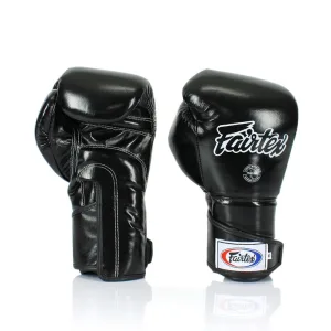 Боксерські рукавиці Fairtex BGV6 Black 10 унцій (бинти в комплекті)