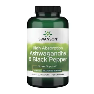 Ashwagandha Black Pepper - 120 капсул