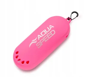 Чохол для окулярів Aqua Speed Silicone goggle case рожевий універсальний OFSM 633-03