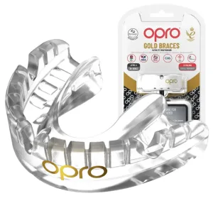 Капа Opro Золотий Braces під брекети доросла вік 11+ Clearl art.102506006