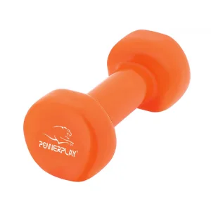 Гантель вінілова PowerPlay 1 кг. PP_4103 помаранчева (1шт.)