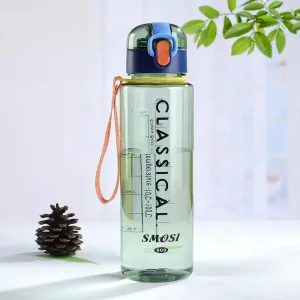 Пляшка для води smosi Класичний 850 мл зелена
