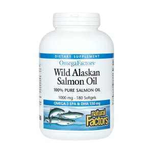 Wild Alaskan Salmon Oil 1000 мг - 180 софтгель