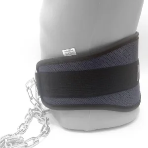 Пояс для обтяжень з ланцюгом MadMax MFA-290 неопреновий Dark grey/Orange