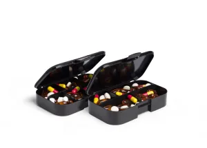 Таблетниця Smartshake Pillbox Organiser 2-pack Чорний