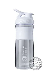 Шейкер спортивний пляшка BlenderBottle SportMixer Flip 820 мл білий
