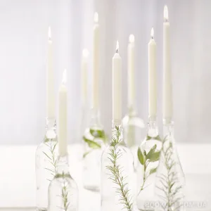 Набір свічок столових Bispol S1 66 білі 6 шт