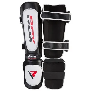 Захист гомілки та стопи єдиноборств шкіра розмір 42-46 RDX L