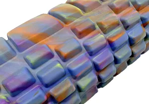 Масажний ролик EasyFit Grid Roller 33 см v.1,1 Multi синій