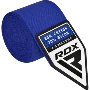 Бинти для боксу RDX WX Professional Boxing Hand Wraps Blue (4,5 м.)