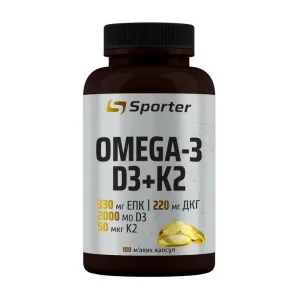 Omega-3 D3+K2 (100 sgels)