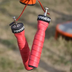 Скакалка швидкісна на підшипниках PowerPlay 4208 Fitness Jump Rope червона (3m.)