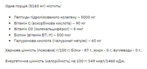 Collagen Peptides & Hyaluronic Acid - 206 г