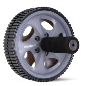 Колесо для преса PowerPlay PP-4345 Exercise Wheel (d16,5cm.) Сіре