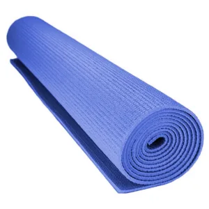 Килимок для йоги та фітнесу Power System PS-4014 PVC Fitness Yoga Mat Синій 173x61x0,6