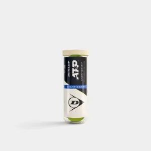 М'ячі для тенісу Dunlop ATP Official 3B пластик банку 601626 (оригінал)