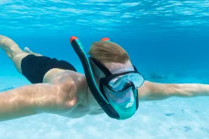 Полнолицевая маска для плавания BESTWAY 14+