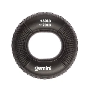 Еспандер кистьовий кільце силікон навантаження 27 кг-31 кг чорний