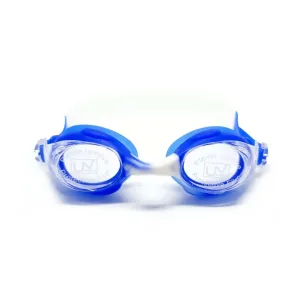 Окуляри для плавання дитячі чорний/білий