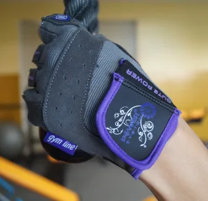 Рукавички для фітнесу Power System PS-2560 Cute Power жіночі Purple M