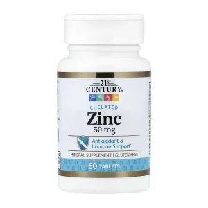 Zinc Chelated 50 мг - 60 таблеток