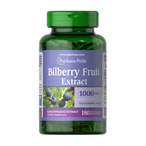 Bilberry Fruit Extract 1000 мг - 180 софтгель