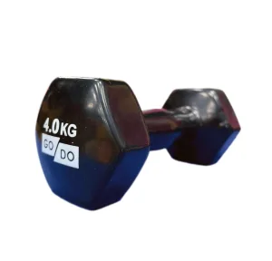Гантелі для фітнесу з вініловим покриттям 2 шт GoDo GD-4.0BK
