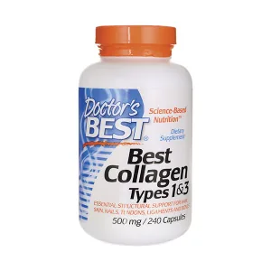 Collagen Types 1&3 500 мг with Vitamin C - 240 капсул