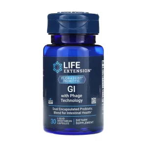 LE FLORASSIST® GI with Phage Technology - 30 капсул (До 08,26)