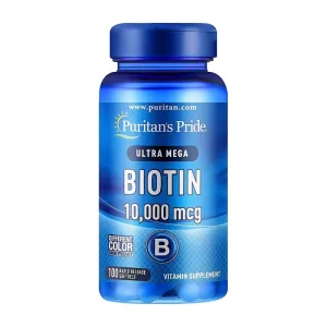 Biotin 10,000 мкг - 100 софтгель