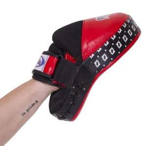 Лапа вигнута для боксу та єдиноборств FARTEX 2 шт червоний