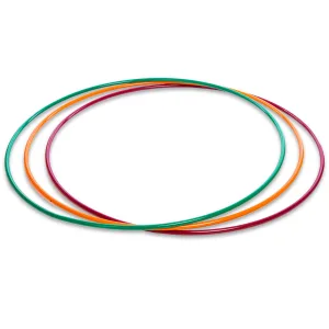 Обруч цільний гімнастичний металевий