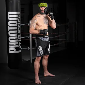 Боксерський шолом Phantom APEX Full Face Neon One Size Black/Yellow