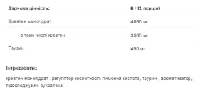 Creatine Muscle Max - 500 г манго ожина