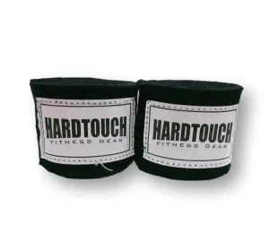 Бинти боксерські Hardtouch бавовна-еластан 4м Чорний